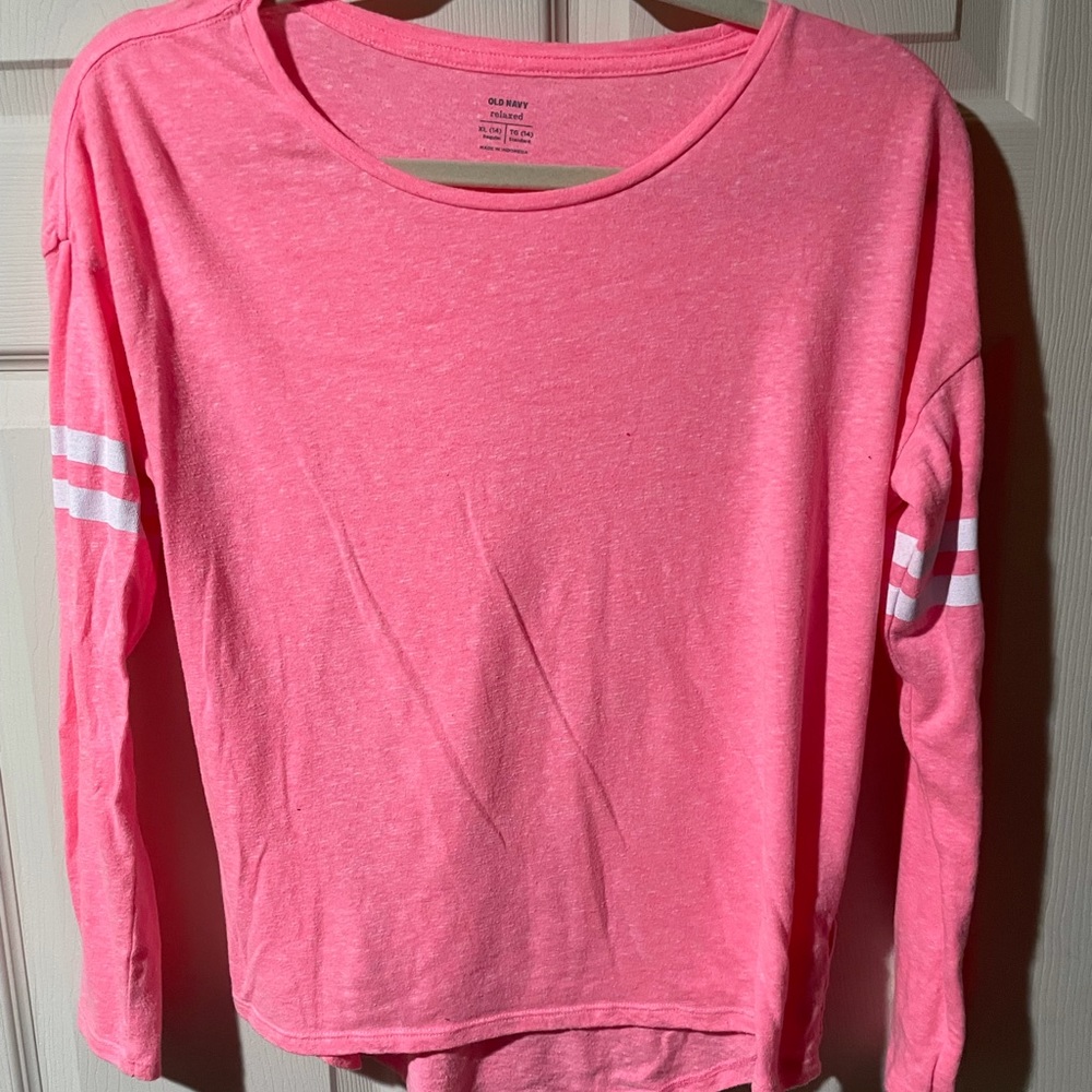 Old Navy girls XL/14 long sleeve tee